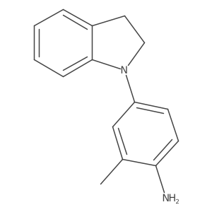 4-(Indolin-1-yl)-2-methylaniline结构式