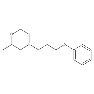 3-Methyl-1-(3-phenoxypropyl)piperazine Structure
