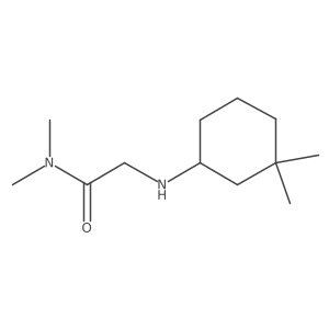 2-[(3,3-dimethylcyclohexyl)amino]-N,N-dimethylacetamide Structure