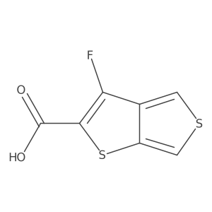 3-Fluorothieno[3,4-b]thiophene-2-carboxylic acid结构式
