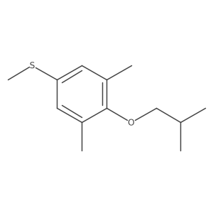 4-iso-Butoxy-3,5-dimethylphenyl methyl sulfide Structure