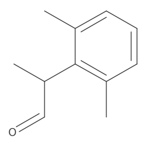 2-(2,6-Dimethylphenyl)propanal Structure