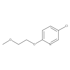 5-Chloro-2-(2-methoxyethoxy)pyridine结构式