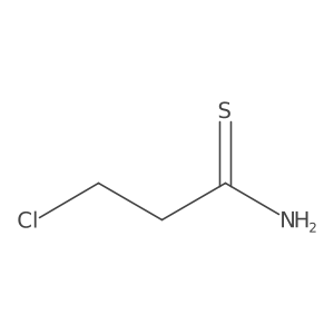 3-Chloropropanethioamide结构式