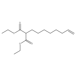 Diethyl 2-(7-octenyl)malonate结构式