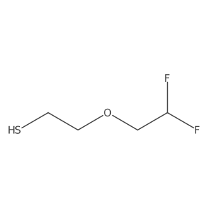 2-(2,2-Difluoroethoxy)ethanethiol结构式