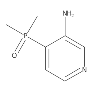 4-(Dimethylphosphinyl)-3-pyridinamine结构式