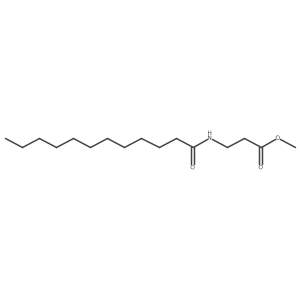 Methyl 3-dodecanamidopropanoate结构式