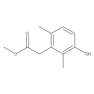 Methyl 2-(3-hydroxy-2,6-dimethylphenyl)acetate结构式