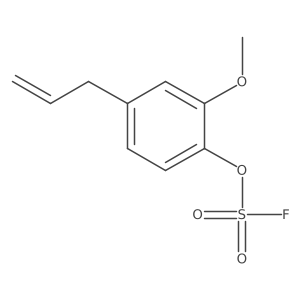 Fluorosulfuric acid, 2-methoxy-4-(2-propen-1-yl)phenyl ester结构式