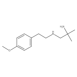 (2-Amino-2-methylpropyl)[2-(4-methoxyphenyl)ethyl]amine Structure
