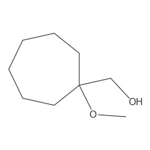 (1-Methoxycycloheptyl)methanol结构式