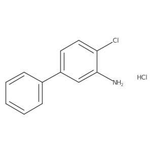 2-Chloro-5-phenylaniline hydrochloride结构式