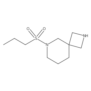 6-(Propane-1-sulfonyl)-2,6-diazaspiro[3.5]nonane Structure