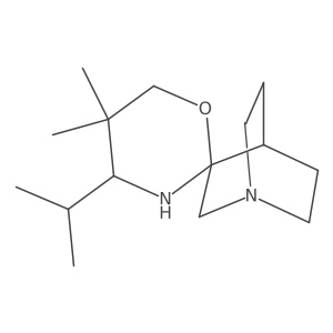 5',5'-Dimethyl-4'-(propan-2-yl)-4-azaspiro[bicyclo[2.2.2]octane-2,2'-[1,3]oxazinane] Structure