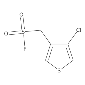 (4-Chlorothiophen-3-yl)methanesulfonyl fluoride Structure