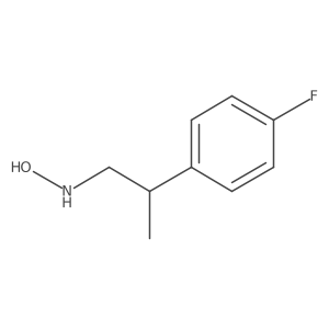 N-[2-(4-fluorophenyl)propyl]hydroxylamine Structure