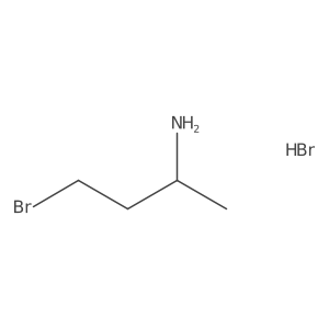 (2R)-4-bromobutan-2-aminehydrobromide结构式