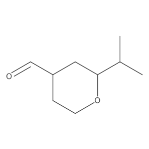 2-(Propan-2-yl)oxane-4-carbaldehyde结构式