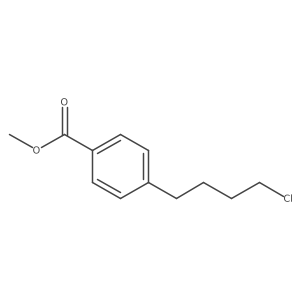 Methyl 4-(4-chlorobutyl)benzoate Structure