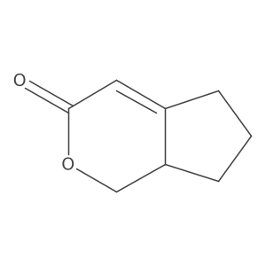 5,6,7,7a-Tetrahydrocyclopenta[c]pyran-3(1H)-one Structure