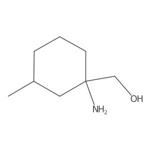 (1-Amino-3-methylcyclohexyl)methanol结构式