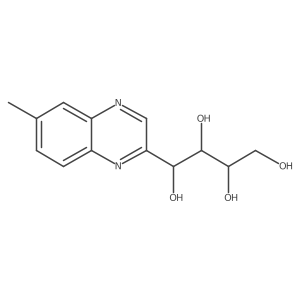 1-(6-Methyl-2-quinoxalinyl)-1,2,3,4-butanetetrol Structure