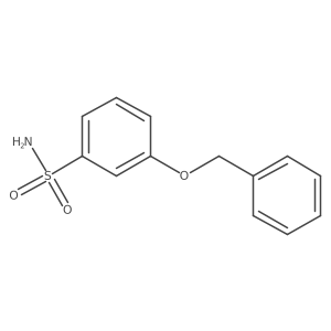 3-Benzyloxy-benzenesulfonamide Structure