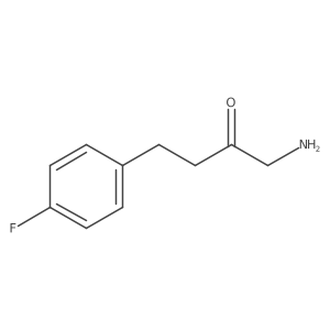 1-Amino-4-(4-fluorophenyl)butan-2-one结构式