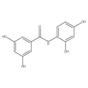 N-(2,4-Dihydroxyphenyl)-3,5-dihydroxybenzamide Structure