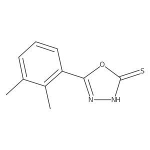 5-(2,3-Dimethylphenyl)-1,3,4-oxadiazole-2(3H)-thione Structure