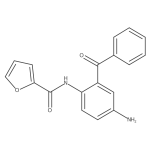 N-(4-amino-2-benzoylphenyl)furan-2-carboxamide Structure
