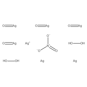 Silver nitrate oxide Structure