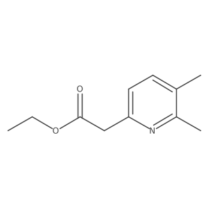Ethyl (5,6-dimethylpyridin-2-YL)acetate Structure
