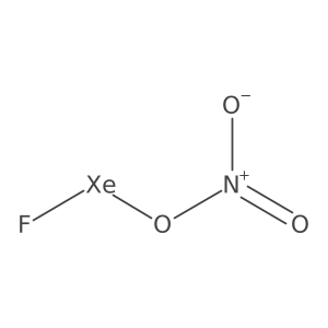 Xenon fluoride nitrate Structure