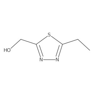 (5-Ethyl-1,3,4-thiadiazol-2-yl)methanol Structure