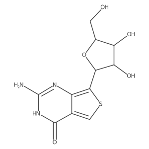 2-amino-7-[(2R,3R,4S,5R)-3,4-dihydroxy-5-(hydroxymethyl)oxolan-2-yl]-3H-thieno[3,4-d]pyrimidin-4-one Structure