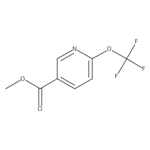 Methyl 6-(trifluoromethoxy)nicotinate结构式