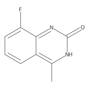 8-Fluoro-4-methyl-2(1H)-quinazolinone Structure