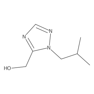 [1-(2-methylpropyl)-1H-1,2,4-triazol-5-yl]methanol Structure