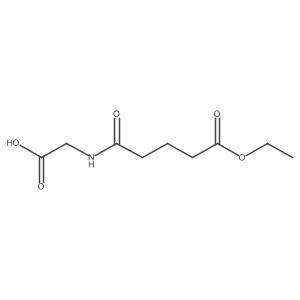 1-Ethyl 5-[(carboxymethyl)amino]-5-oxopentanoate Structure