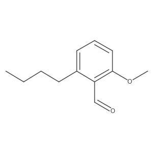2-Butyl-6-methoxybenzaldehyde结构式