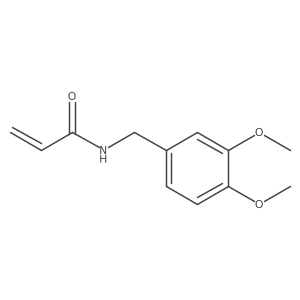 N-[(3,4-dimethoxyphenyl)methyl]prop-2-enamide Structure