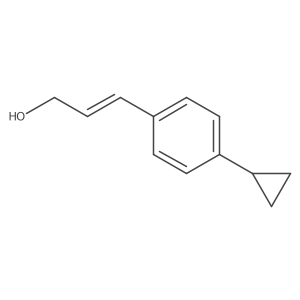 3-(4-Cyclopropylphenyl)prop-2-en-1-ol Structure