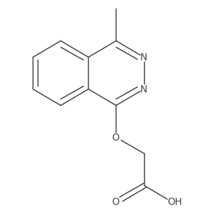 2-[(4-Methylphthalazin-1-yl)oxy]acetic acid Structure