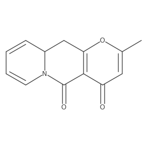 2-methyl-4H,5H,10aH,11H-pyrano[2,3-b]quinolizine-4,5-dione结构式