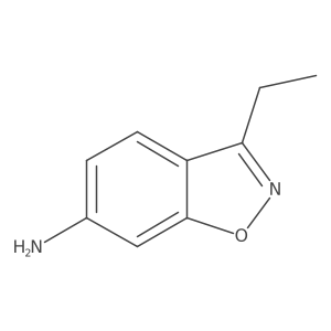 3-Ethylbenzo[d]isoxazol-6-amine结构式