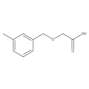 2-[(3-Methylphenyl)methoxy]acetic acid结构式