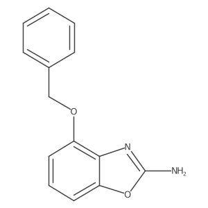 4-(Benzyloxy)-1,3-benzoxazol-2-amine结构式