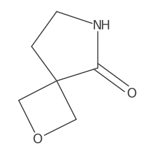 2-Oxa-6-azaspiro[3.4]octan-5-one结构式